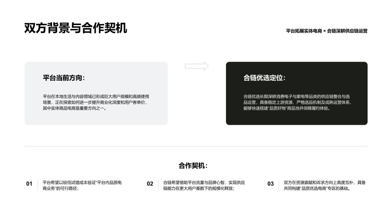 黑色商务风战略合作推介PPT模板