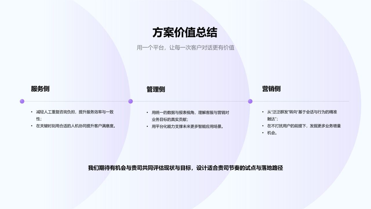 紫色渐变风产品方案演示PPT模板