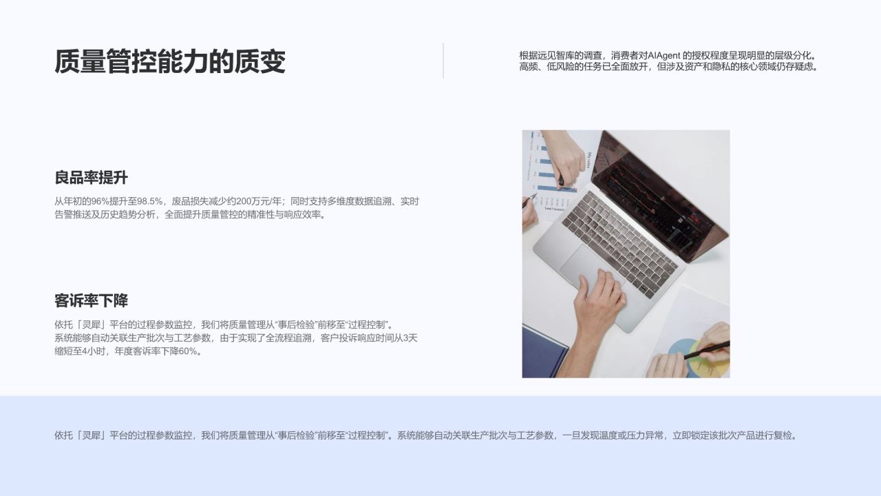 蓝色科技风年度专项工作推进情况汇报PPT模板