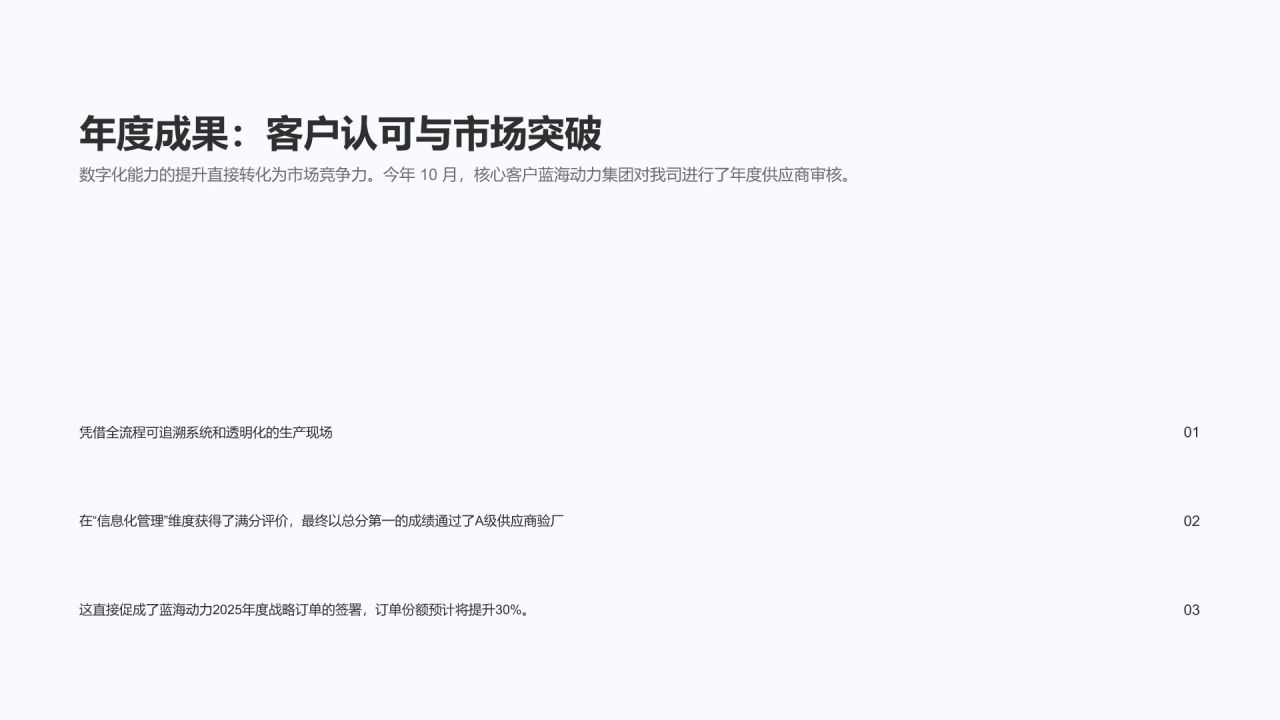 蓝色科技风年度专项工作推进情况汇报PPT模板