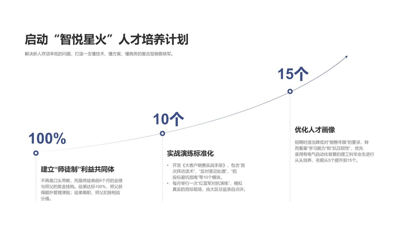 蓝色商务风市场推广项目执行情况总结PPT模板