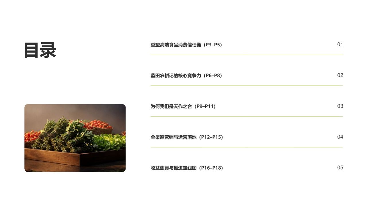 绿色商务风零售品牌战略合作提案PPT模板