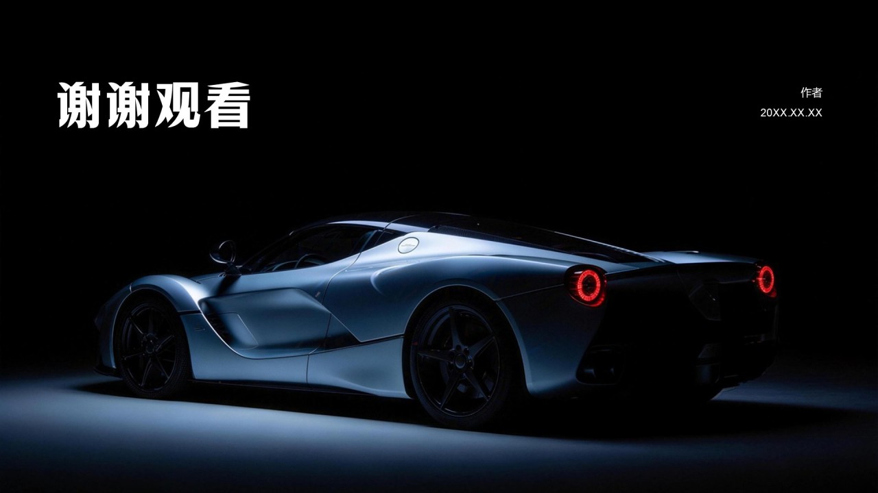 广告公司项目复盘报告PPT主题