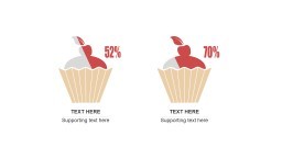 多色插画PPT柱状图