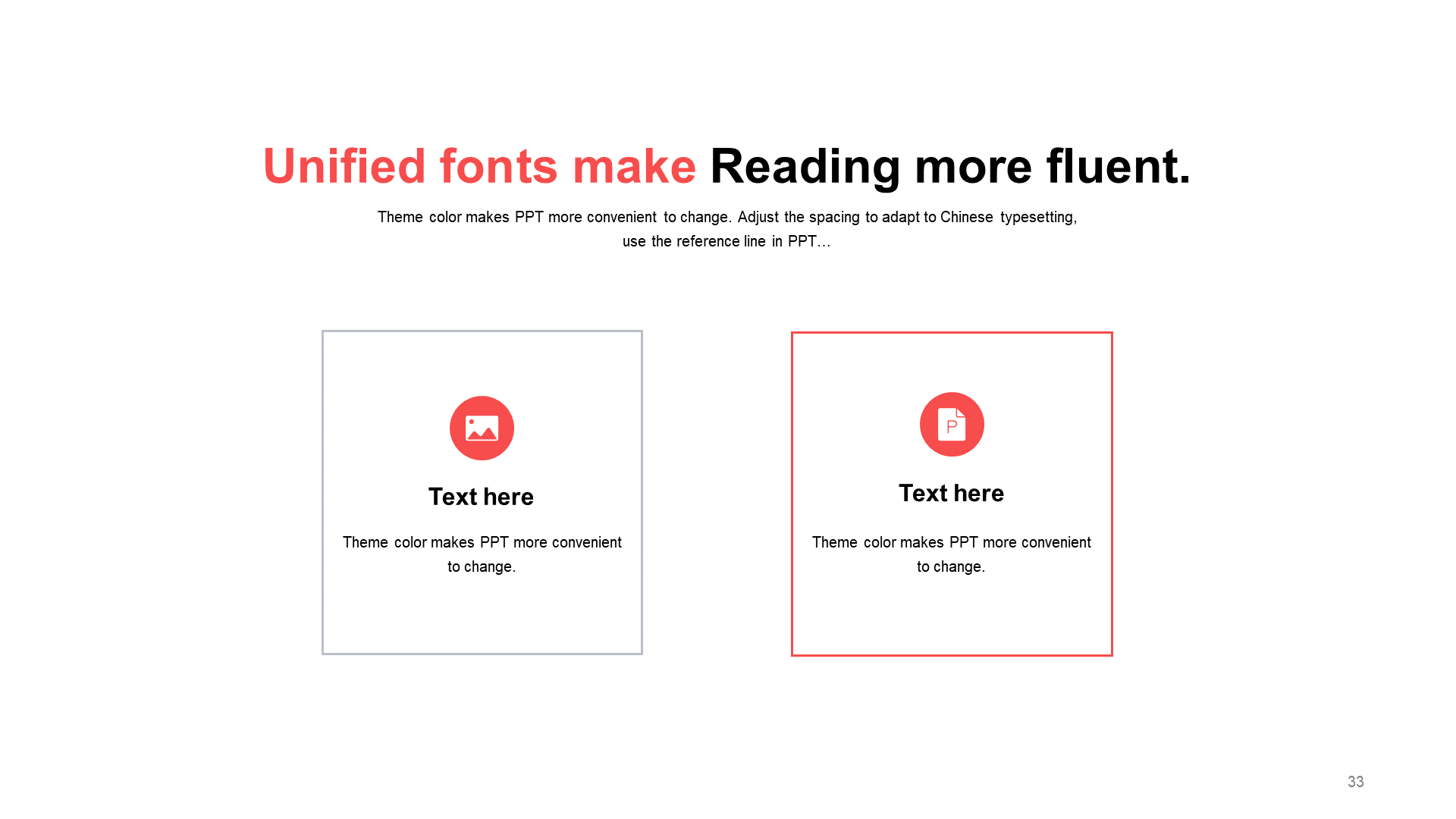Monochrome flat 2 - item PPT list