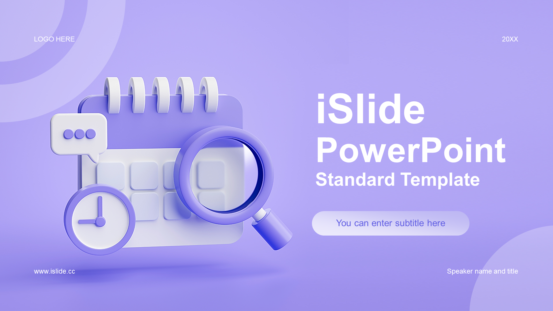 Purple creative cool 3D work summary PPT theme