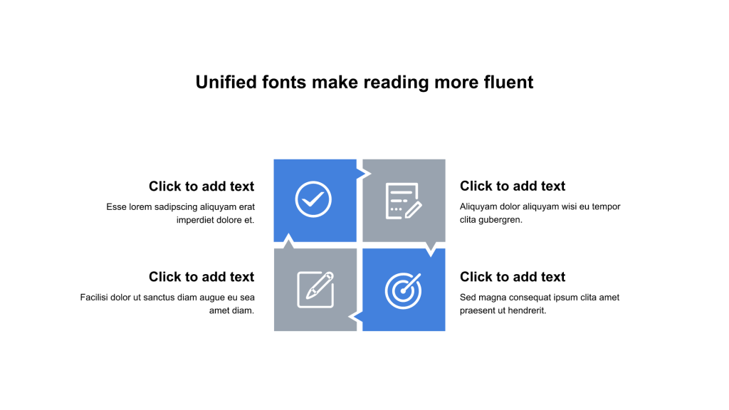 多色六边形扁平8项PPT关系