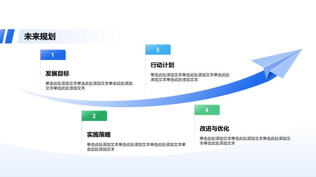 创意风年终总结未来规划PPT列表