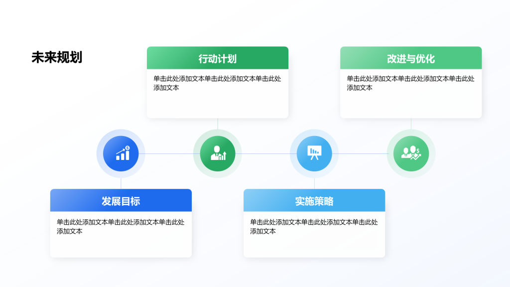 创意风年终总结未来规划PPT列表