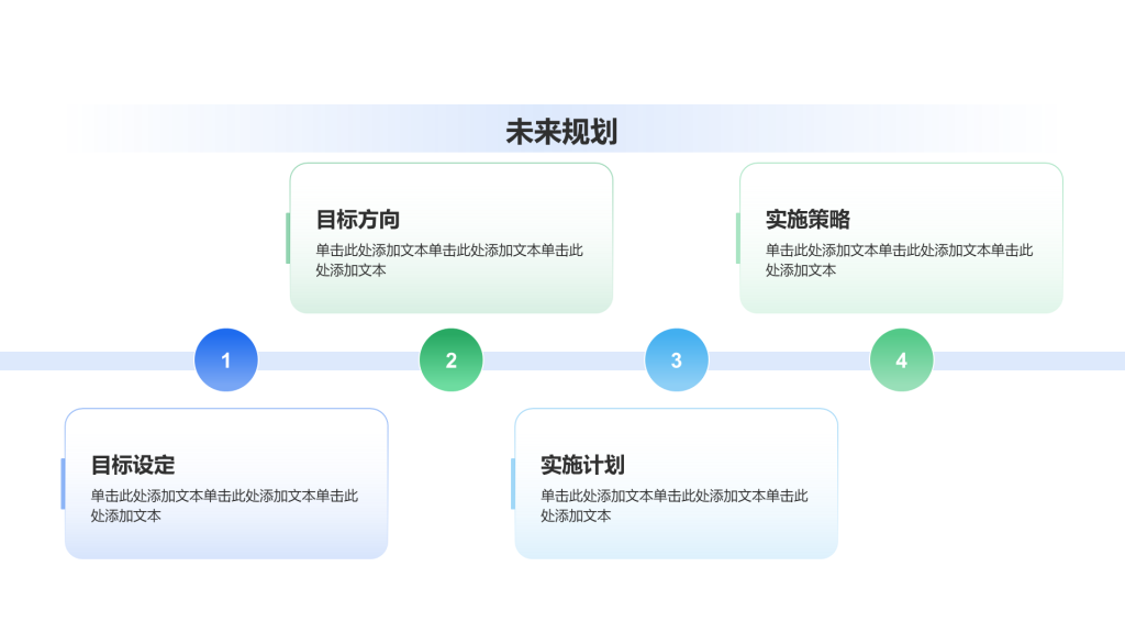 创意风年终总结未来规划PPT流程