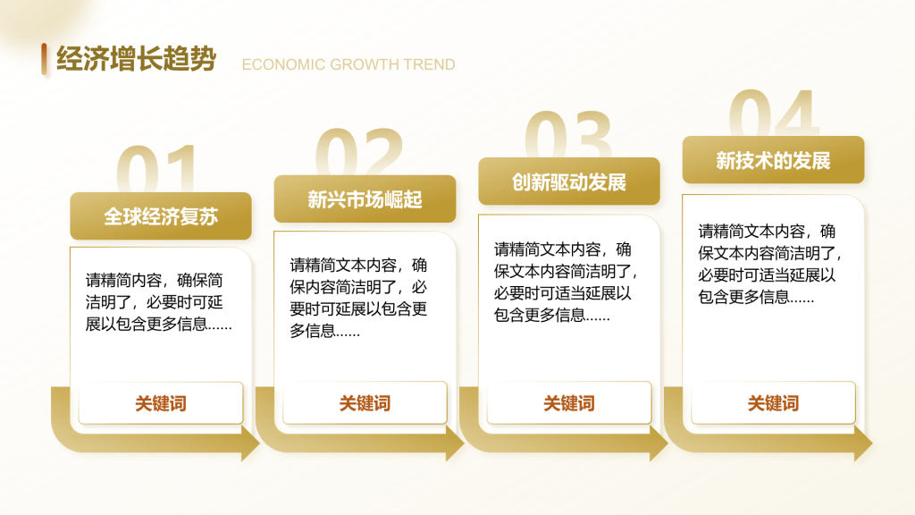 创意风金融行业市场趋势分析
PPT流程图