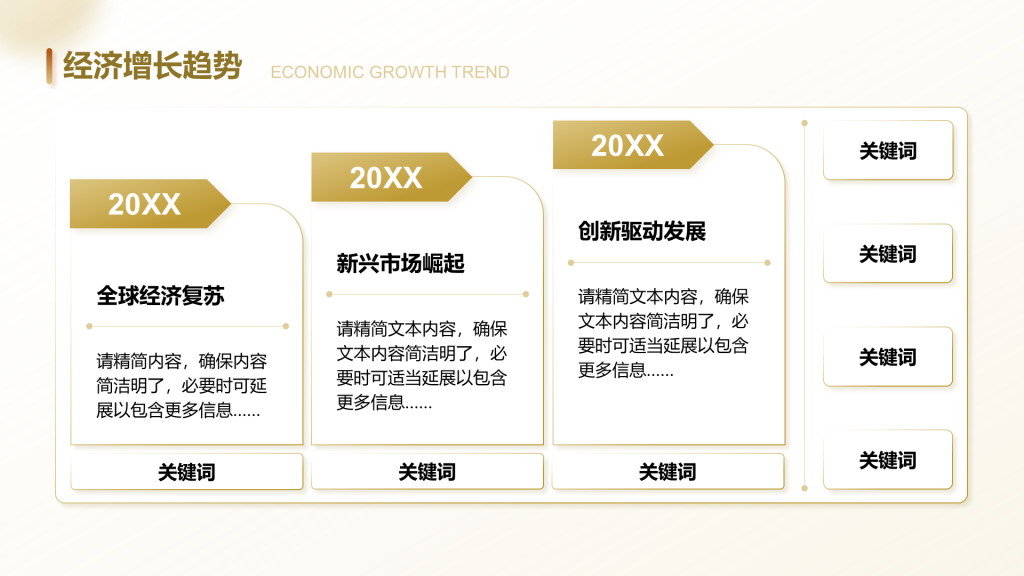 创意风金融行业市场趋势分析
PPT流程图