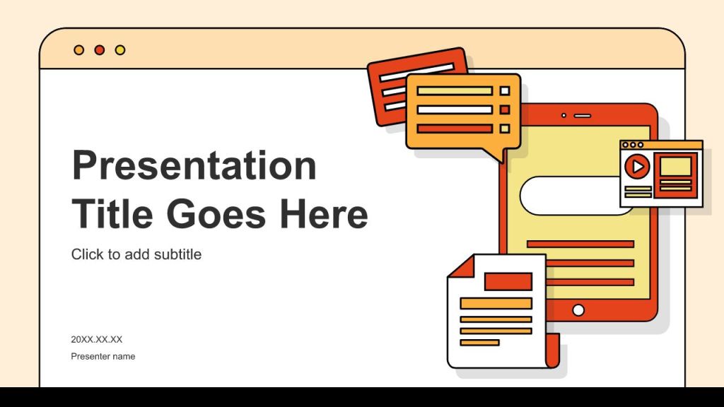 Media Consulting Industry Summary Report PPT Theme