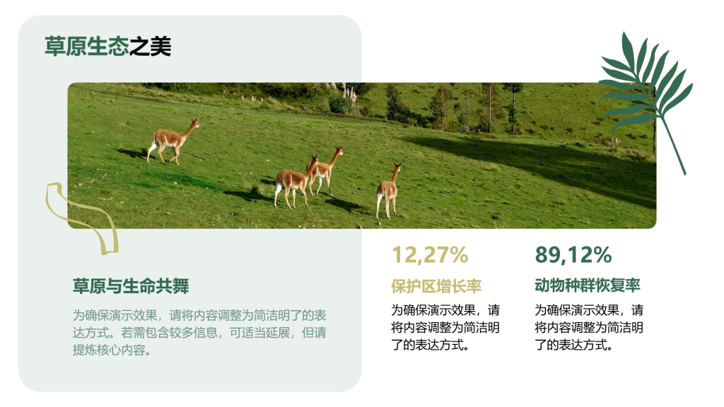 创意风动物介绍PPT列表