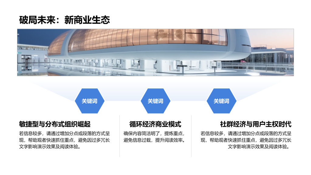 创意风未来展望PPT列表