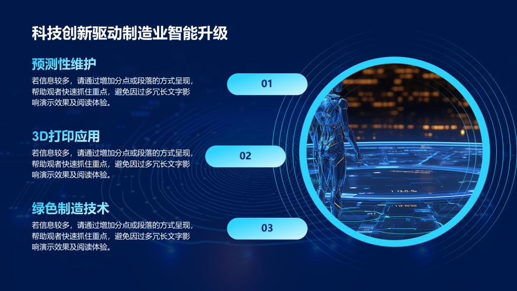 创意风科技创新PPT列表