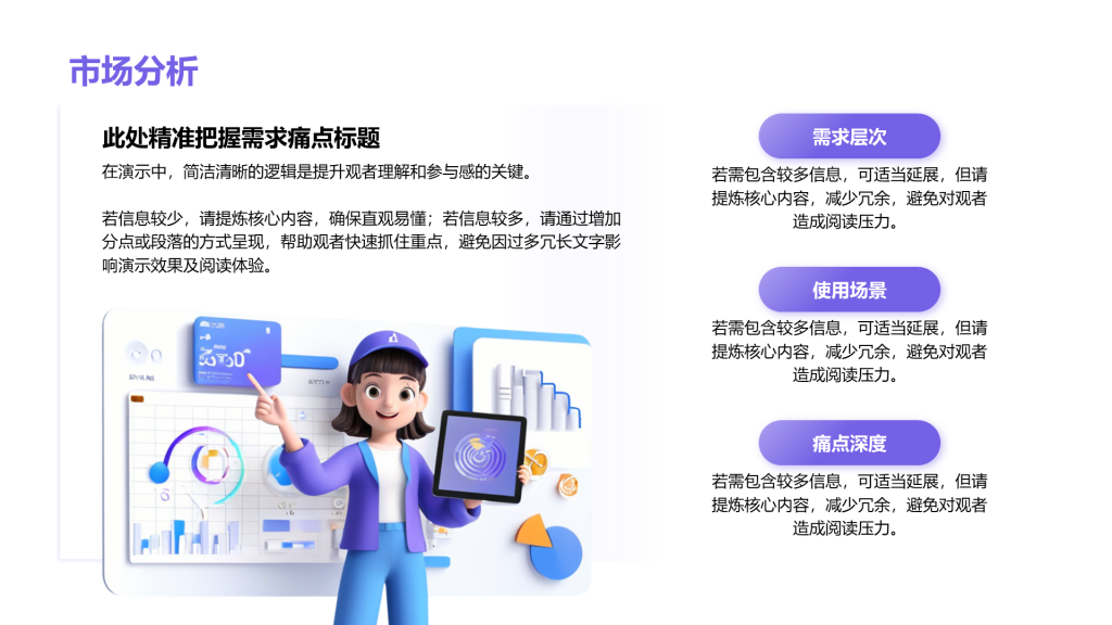 创意风市场分析PPT列表