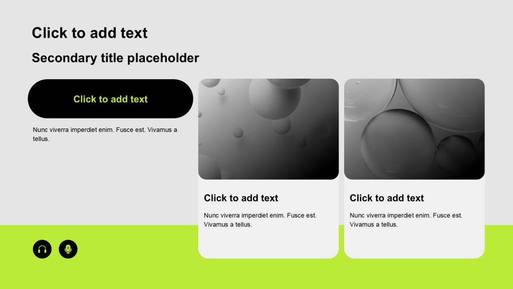 现代商务风含图片PPT列表