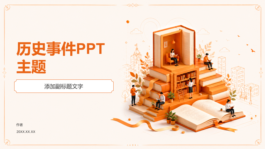 历史事件PPT主题
