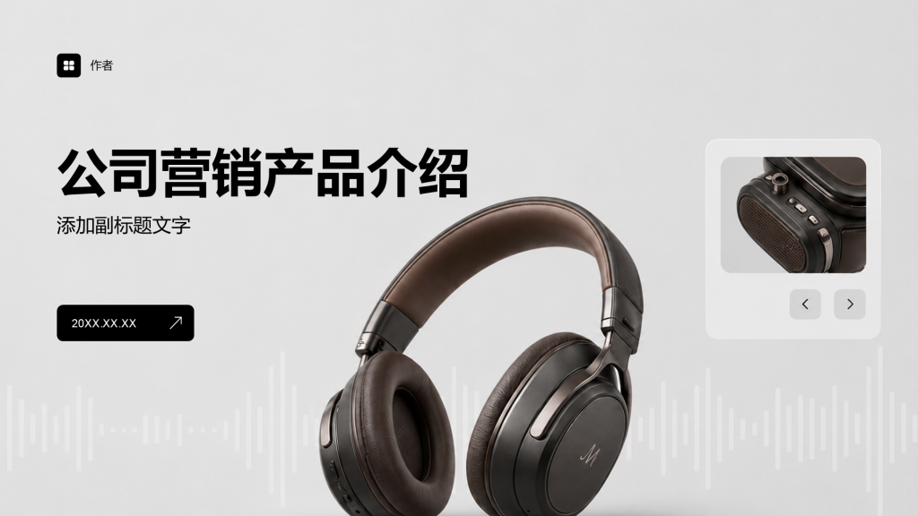 公司营销产品介绍
