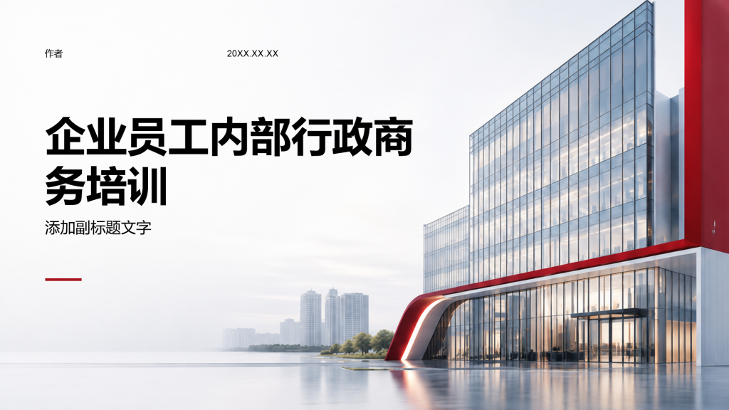 企业员工内部行政商务培训